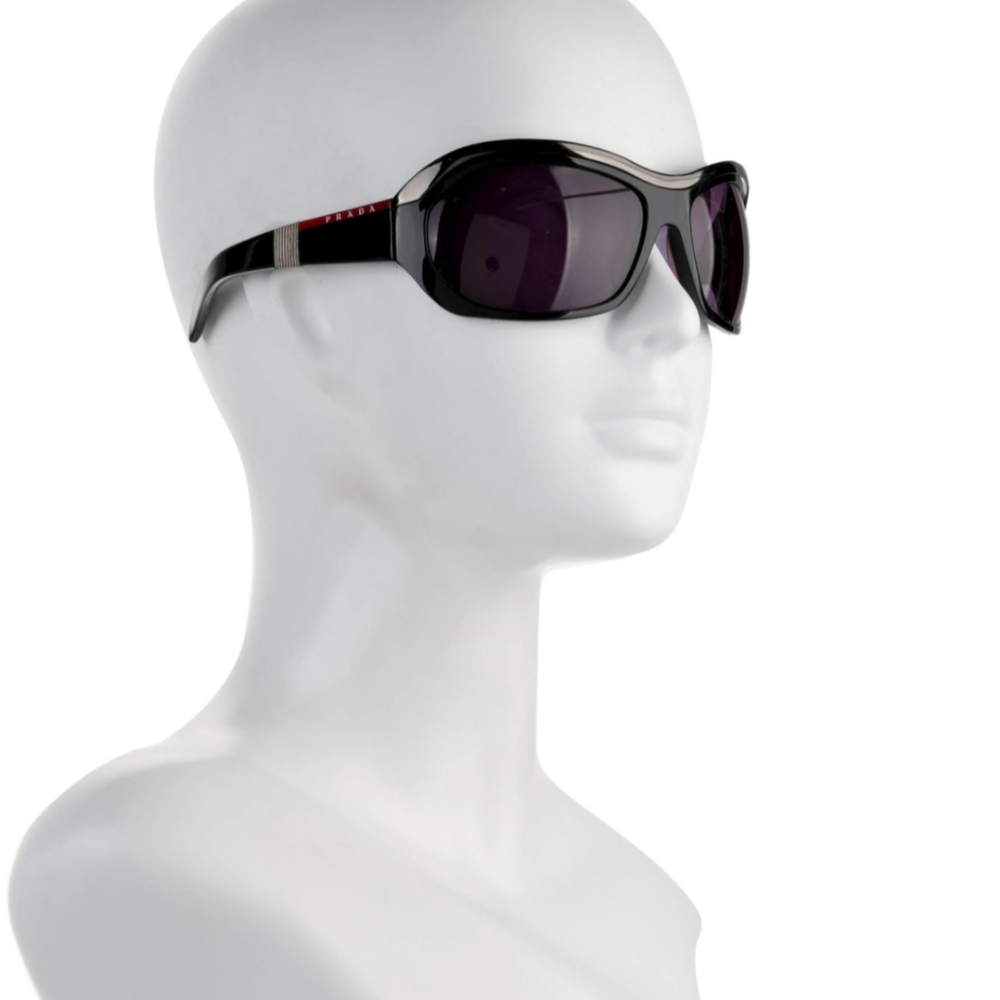 $350 PRADA Authentic Shield Sunglasses